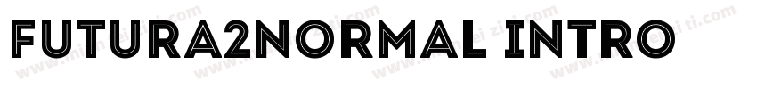 futura2normal Intro字体转换